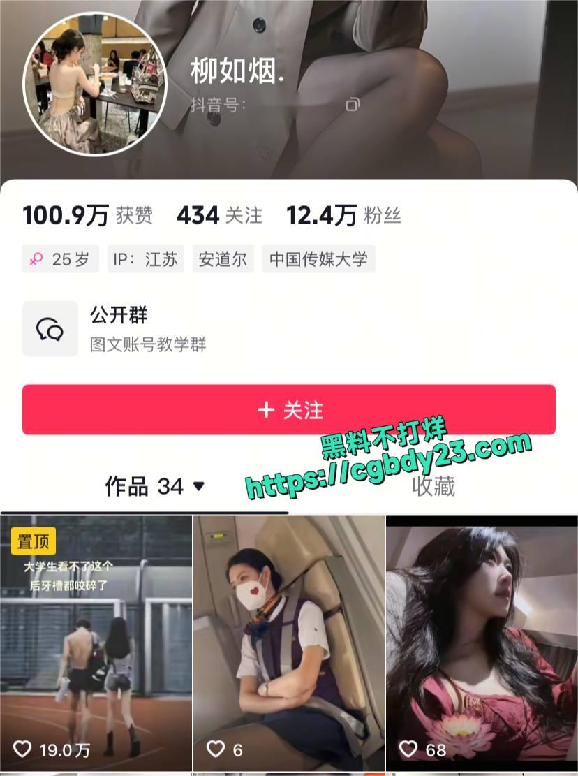 网红空姐柳如烟2