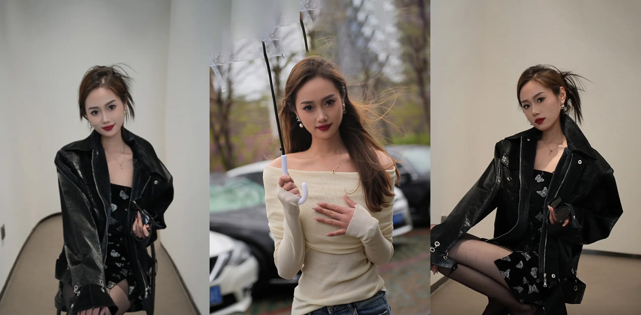 网红美腿女神柚子猫戴手铐狗链跪姿调教 眼罩项圈反剪等待主人射满嘴里