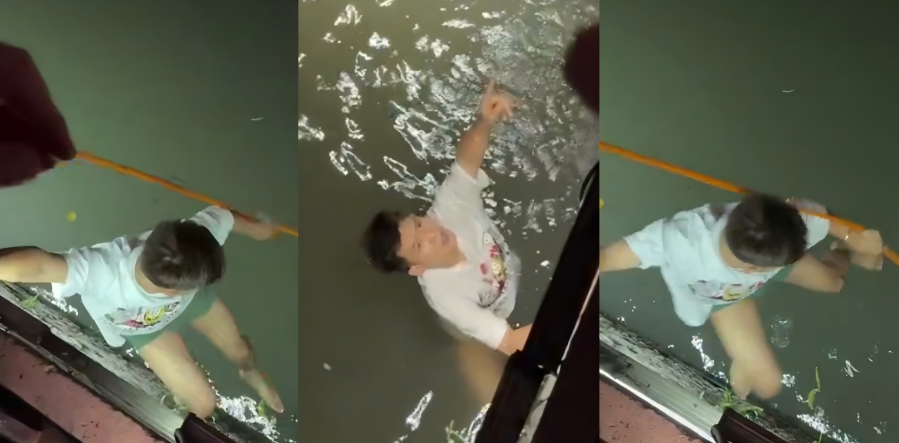 浙江杭州小哥救落水女 丢了东西伤了脚 还被投诉肖像权 太离谱了吧