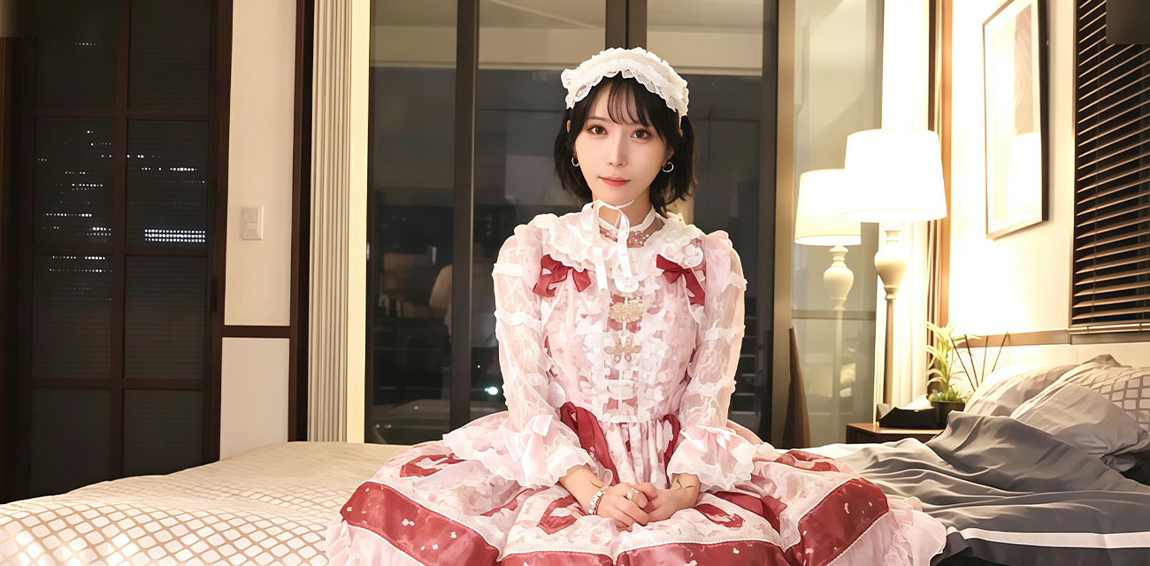 人气爆棚的超级美女 骚货网红toyboysamoari新作 穿着洛丽塔性爱 这衣服真漂亮