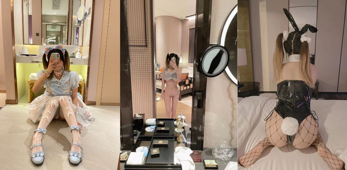 新晋小网红 暴走小羊 看似清纯私下JK洛丽塔性爱极度淫荡反差