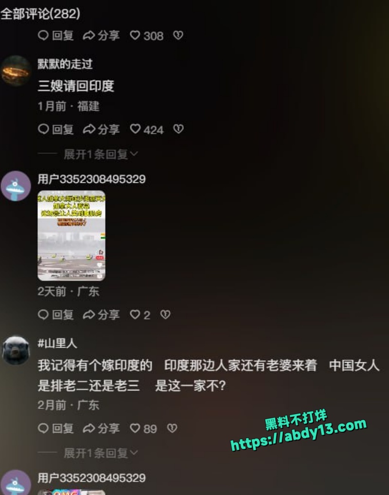印度博主在外媒炫耀中国妻子9
