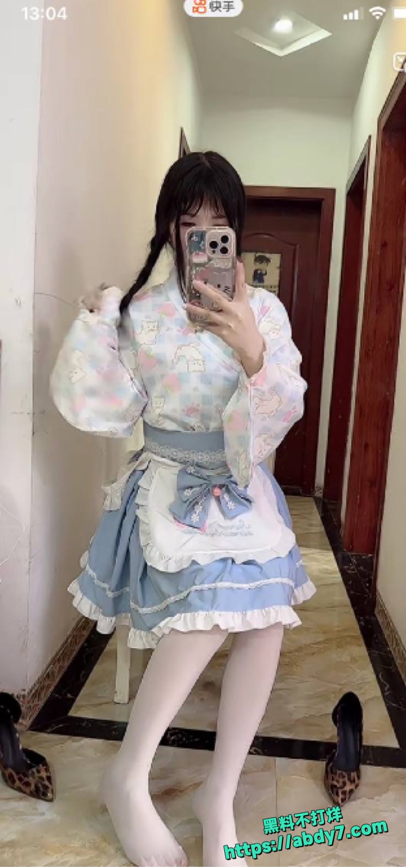 快手30万粉兔耳私拍视频6
