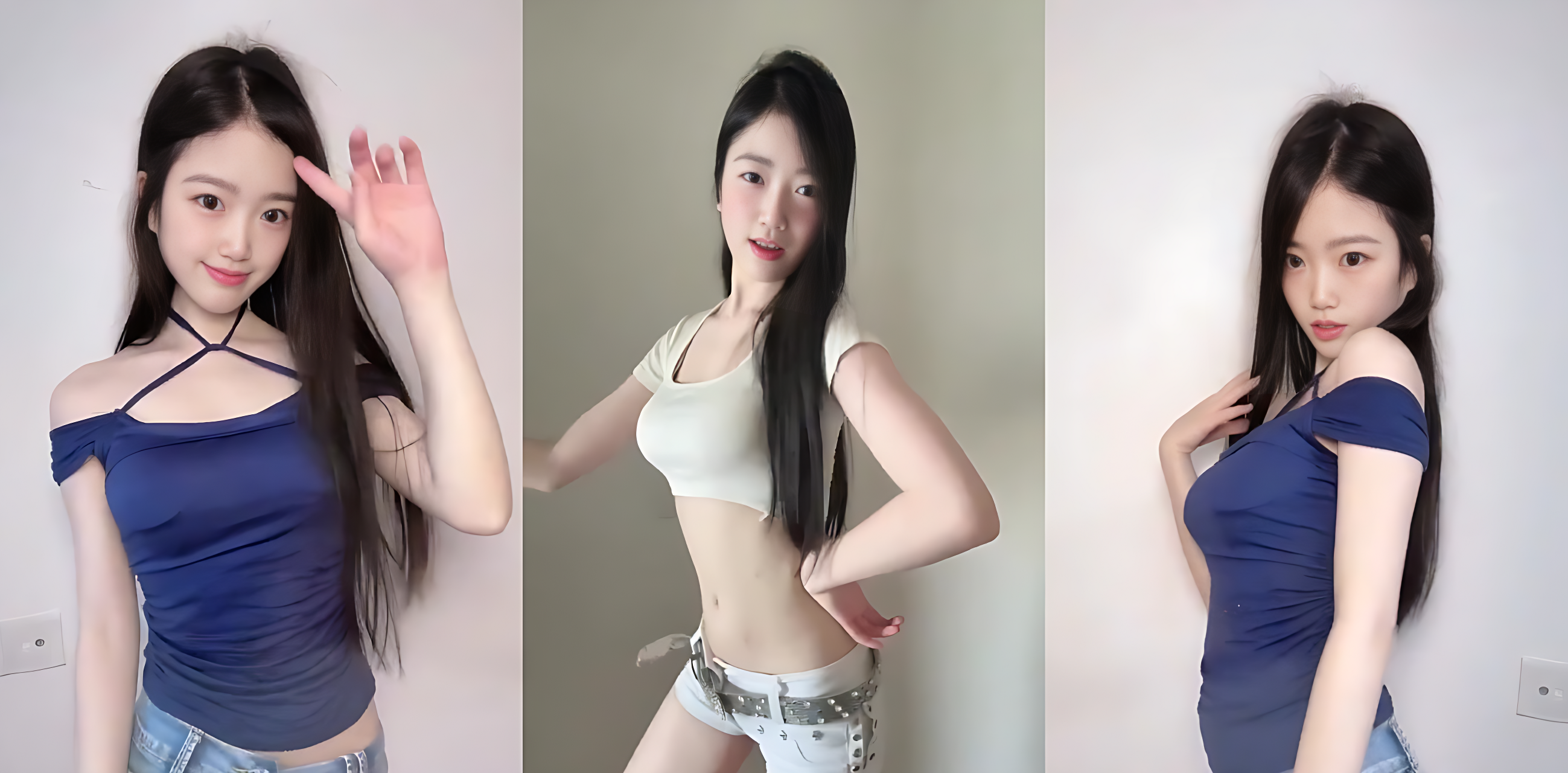 缪缪抖音小网红高颜值苗条少女定制私拍自慰视频 粉嫩蕾丝上衣拉开露乳 紧身裤翘臀诱姿