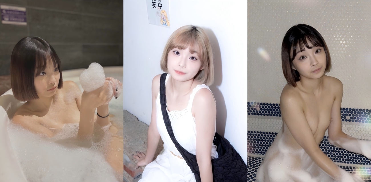 21岁短发网红依婷 火辣全裸私房照曝光 被摄影师猛干超刺激
