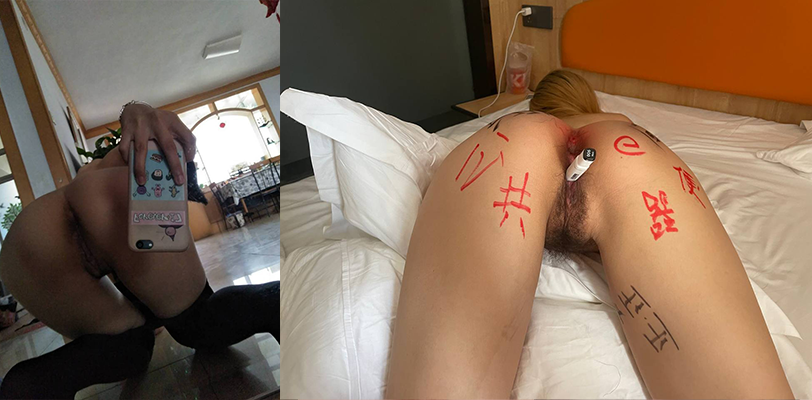 独家曝光调教成型的反差婊母狗再献第二弹！这次的她更加疯狂酷爱群P遭受主人的极限调教！