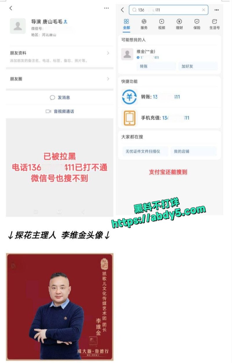 河北唐山河头老街探花艺术团乱象4