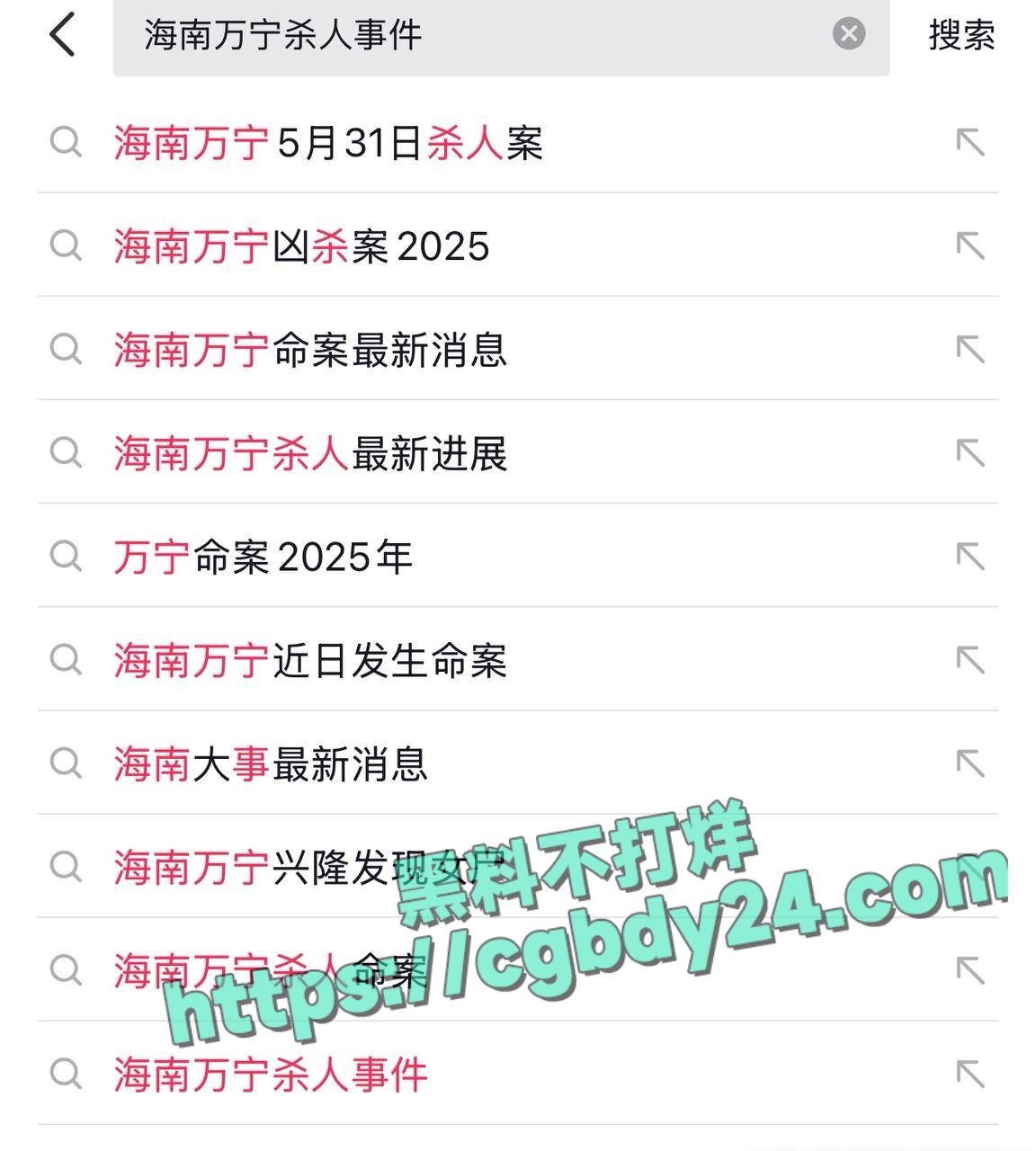 海南万宁杀人案凶手落网5