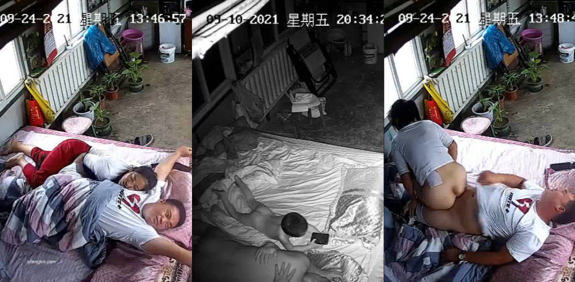 饥渴媳妇一天到晚不是在操逼就是在操逼路上 白天骑乘晚上后入