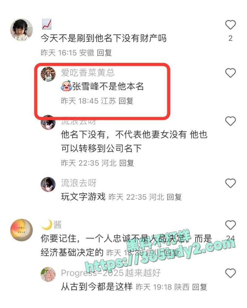 张雪峰包养 11