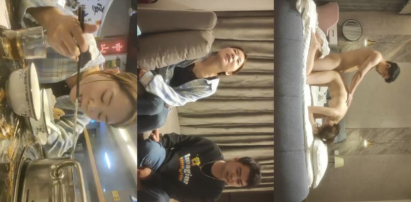 探花系列网聊奔现的珠宝行业良家少妇，曲线均匀的身材吃完饭再回酒店操逼！