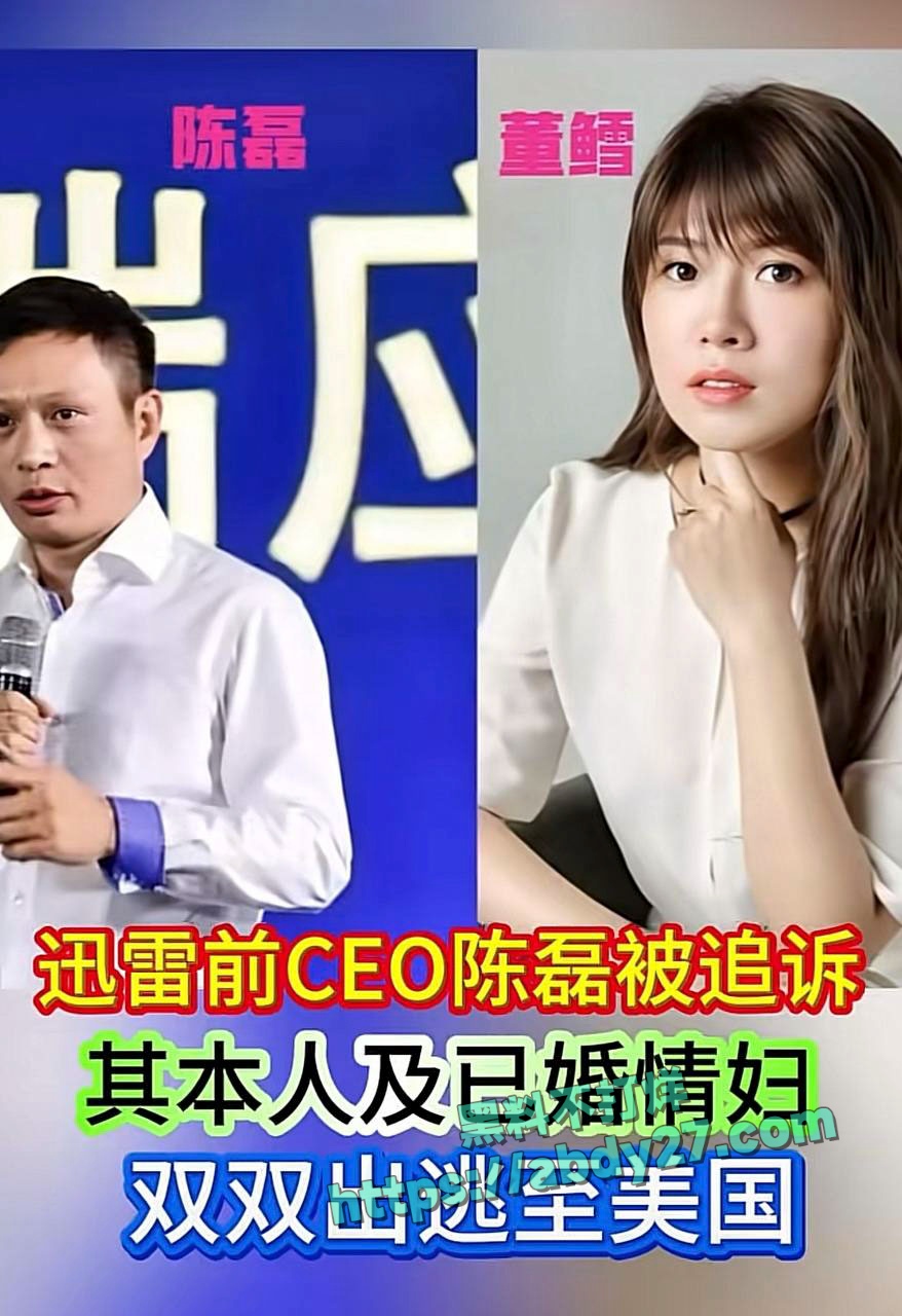 迅雷前CEO陈磊带情人董鳕卷款跑路 11