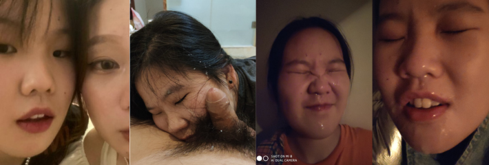 高三小母狗超级喜欢被颜射 经过调教已经成为了一个性奴，口活几乎完美简直不要太舒服