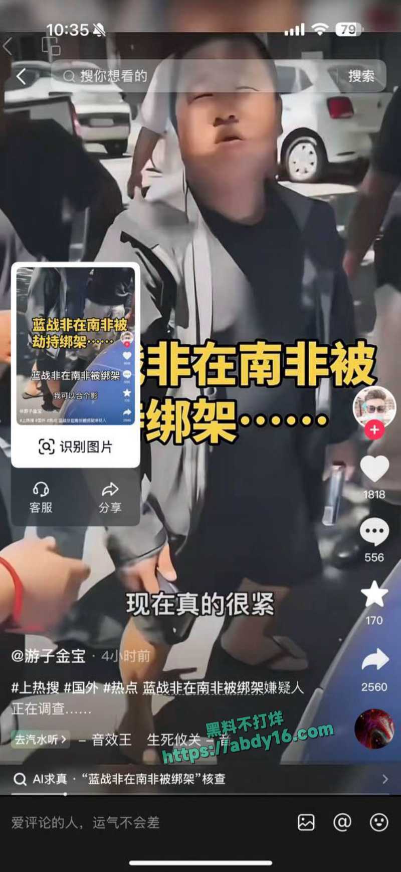 蓝战非南非被绑架 8