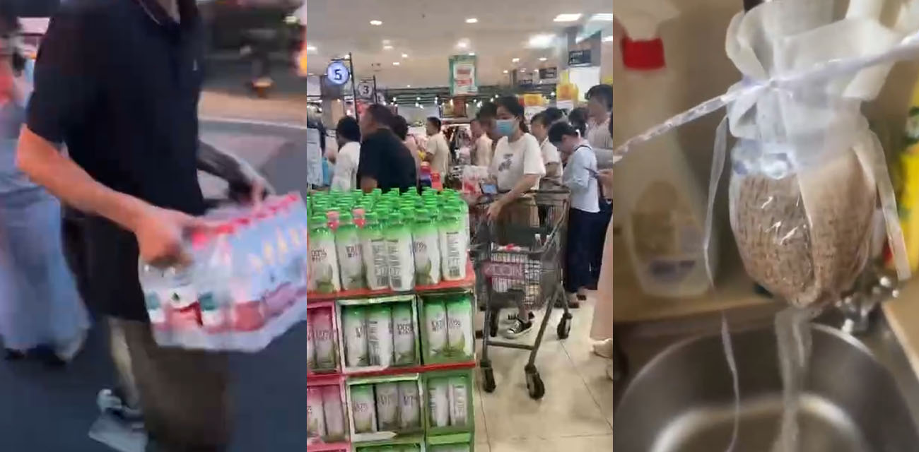 杭州余杭区自来水变粪臭污水 全城人民争相抢购纯净水 这下杭州人民被恶心到了