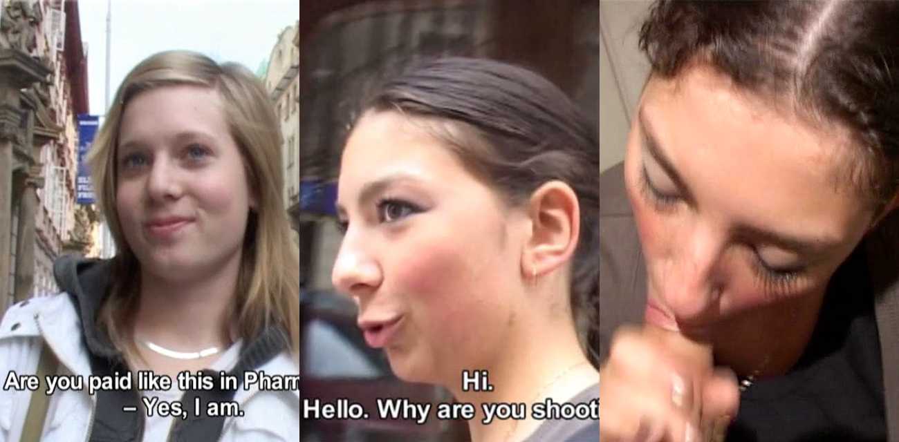 捷克街头搭讪系列 金主调戏有夫之妇差点被打 最终还是钞能力轻松拿下