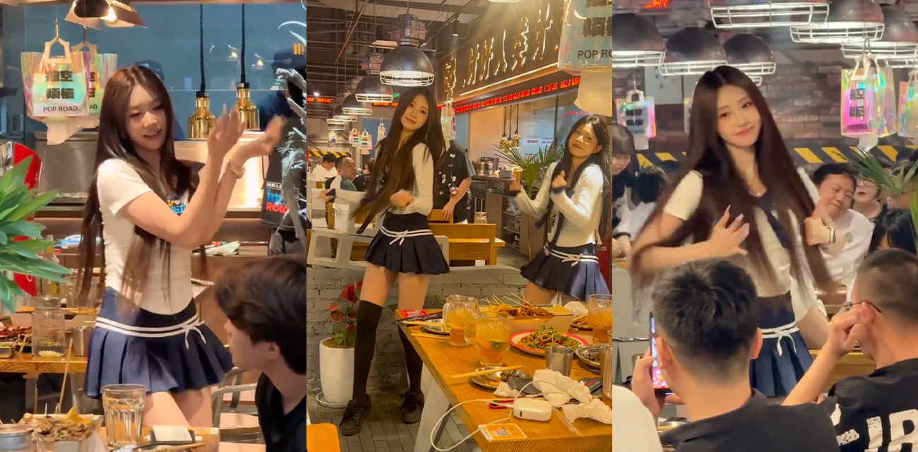 路边烧烤店跳舞小姐姐黑料被扒 据传早期在商K当外围 瓜友曝光体验私拍