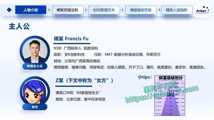 深圳安克公司高级经理钓鱼多位白富美，出轨约炮1