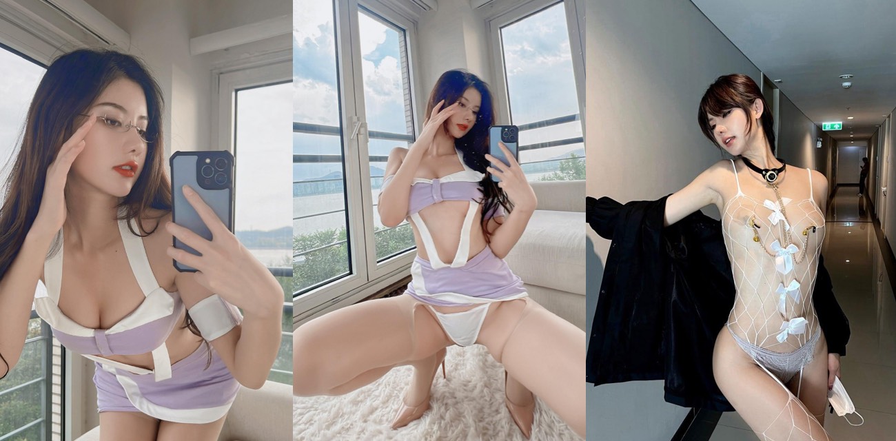 就是阿朱啊唯美写真气质天花板 连体白丝楼道勾引男人被操 渔网袜翘臀蜜穴汁溅 海底捞户外露