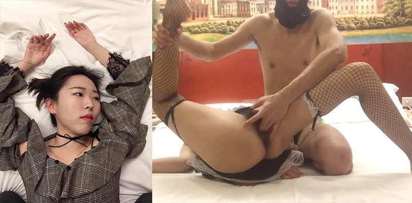 真实案例 把女同事迷晕带到酒店 换上女仆装肆意玩弄肉体 疯狂抽插她逼毛旺盛的嫩穴