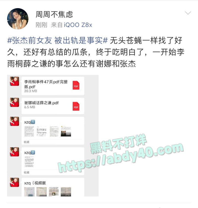 张杰出轨谢娜小三上位21