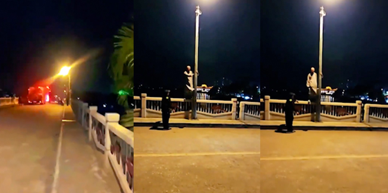 广东僧人释静觉 留下遗书 控告当地宗教局局长 陈景寿 之后跳桥自杀