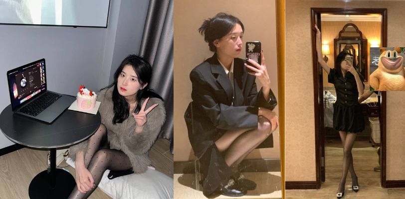 黑丝美腿反差女神 禁欲系美女 黑丝足交 深喉舔肛 小舌灵动 口活娴熟 你觉得可以打几分？