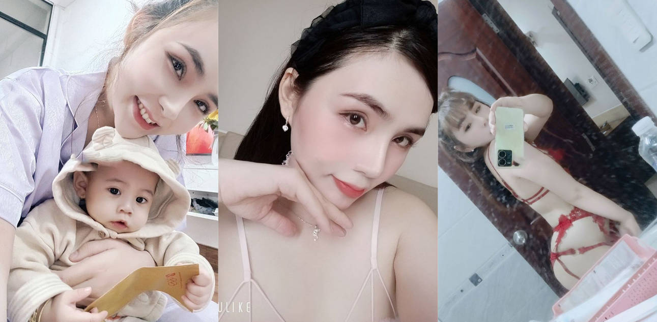 广西已婚人妻 带娃偷情 震惊三观系列 真是不配为人母！