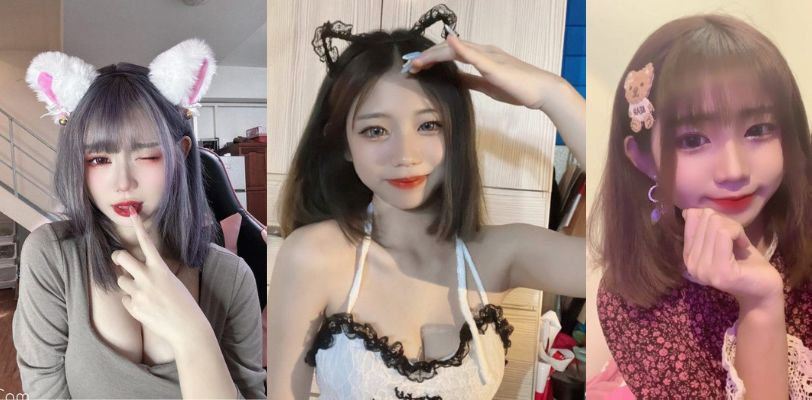 台湾萌系网红 小蛋糕 直播睡觉时 奶子不慎走光露出 引起全网疯传