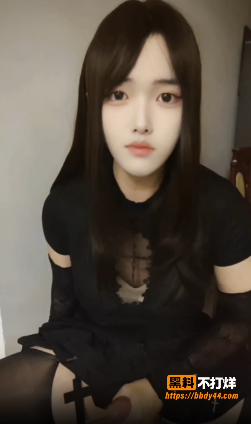 甜美可爱伪娘楚小盐居家手冲3