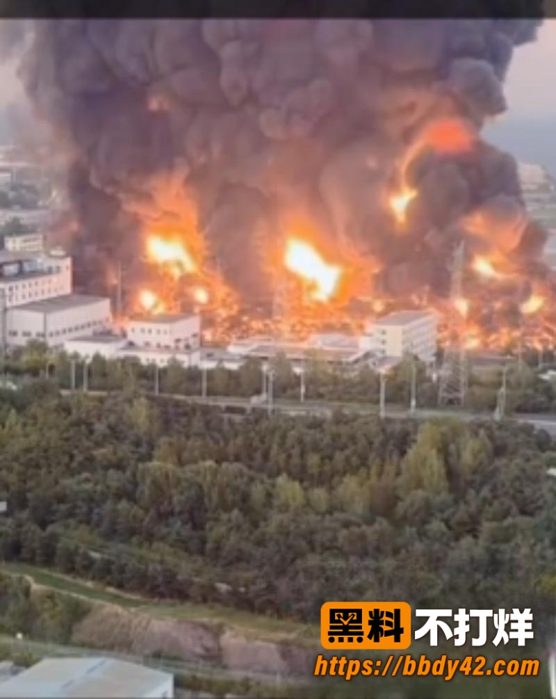 青岛仓库橡胶大火 5