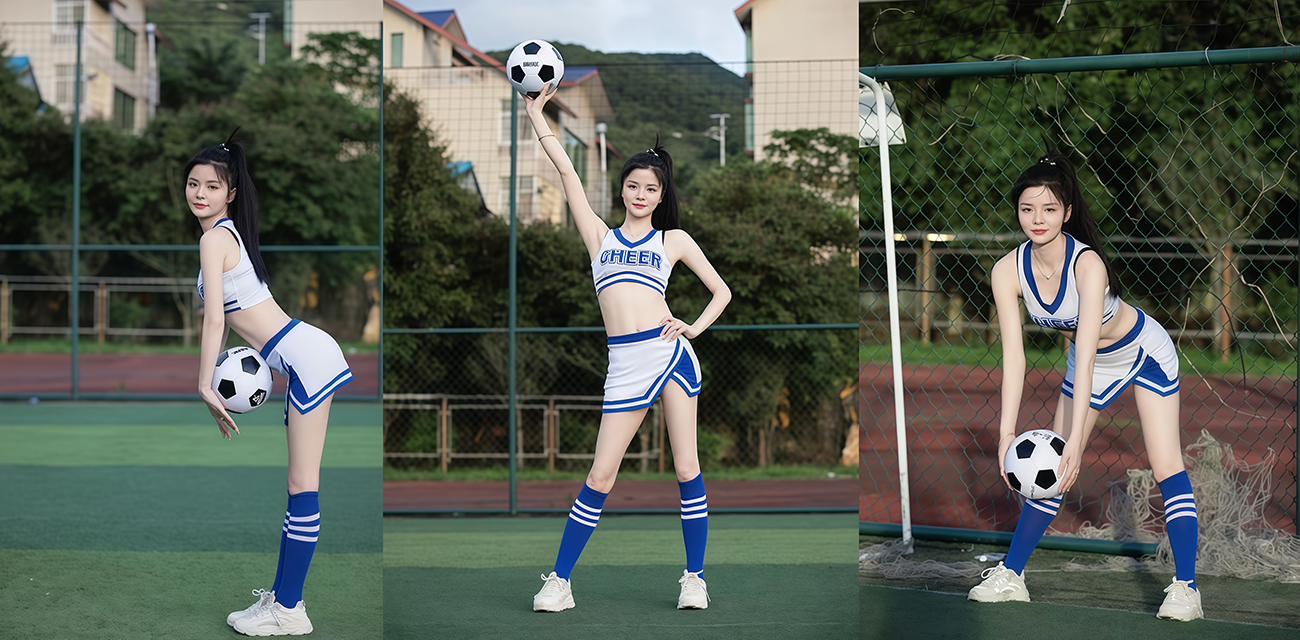 世界杯 淫妻大佬LuckyQL777新作 让自己老婆穿上阿根廷球衣化身足球宝贝 被我和单男一起干