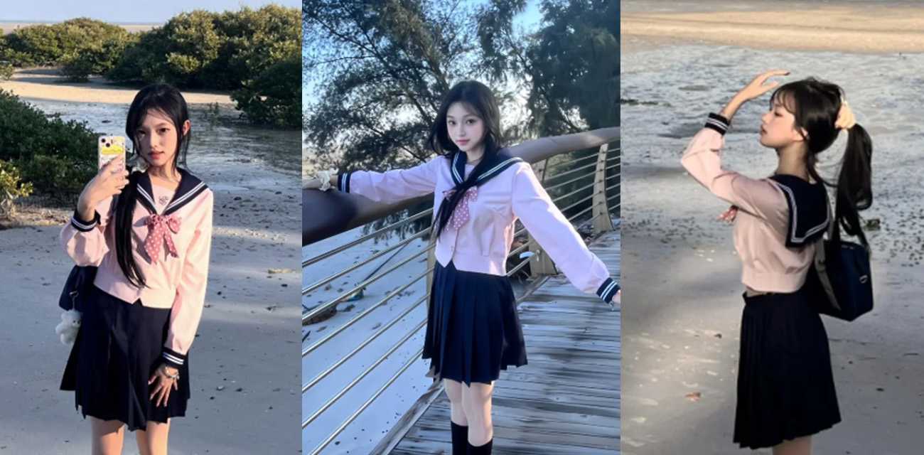 是小桃呀 JK学妹夏夜塞肛塞夹乳头拿着假屌慢慢自慰，JK学妹的反差淫梦就此展开