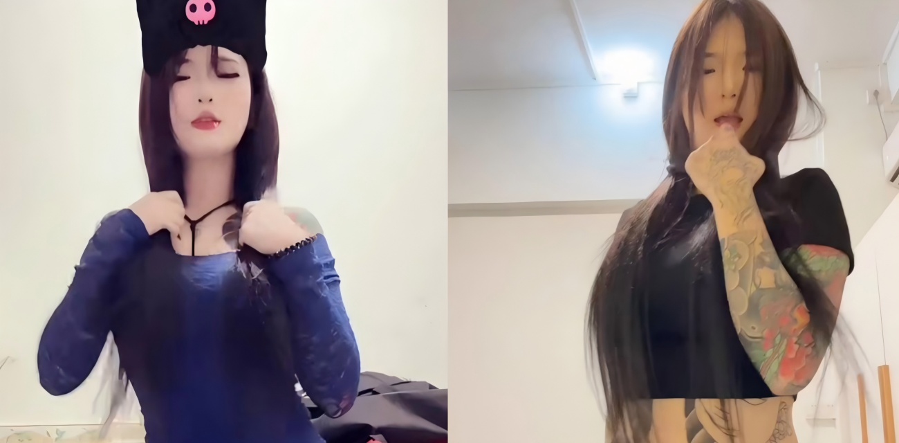 广东小思琦快手火爆 自纹炫酷符文 热舞私密秀引热议 艺术还是博眼球？