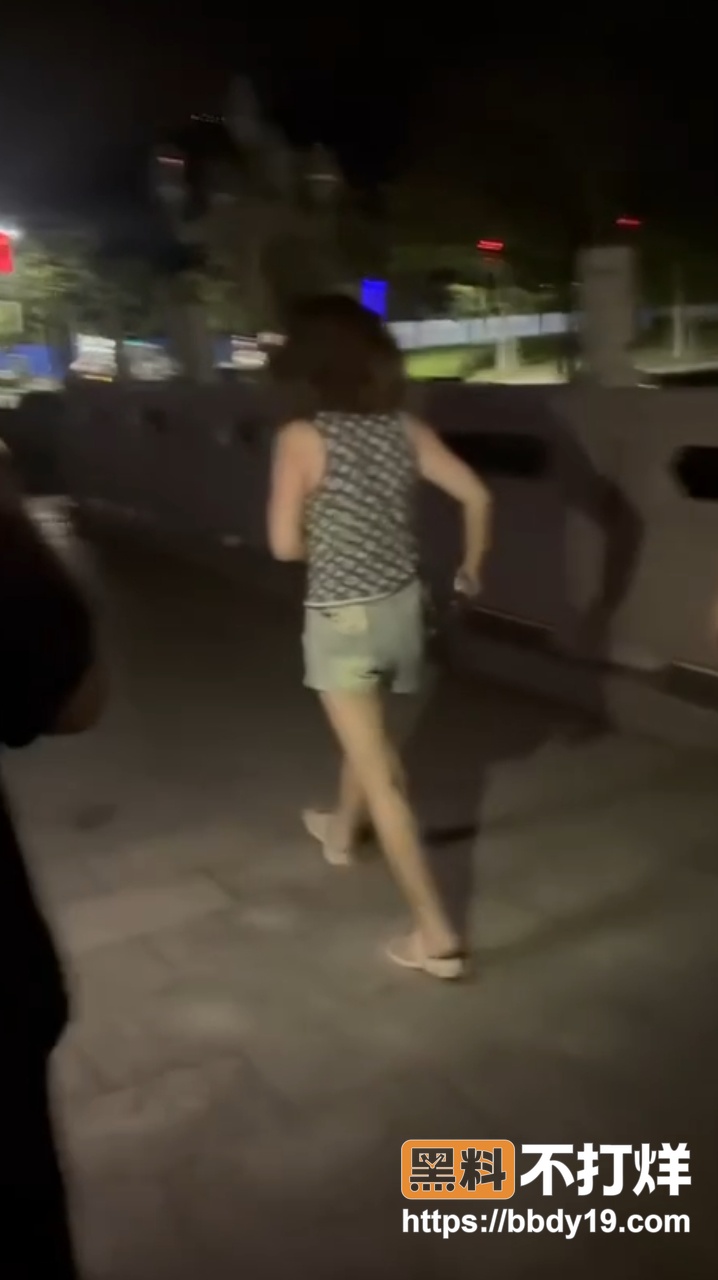 老头带小三公园约会3
