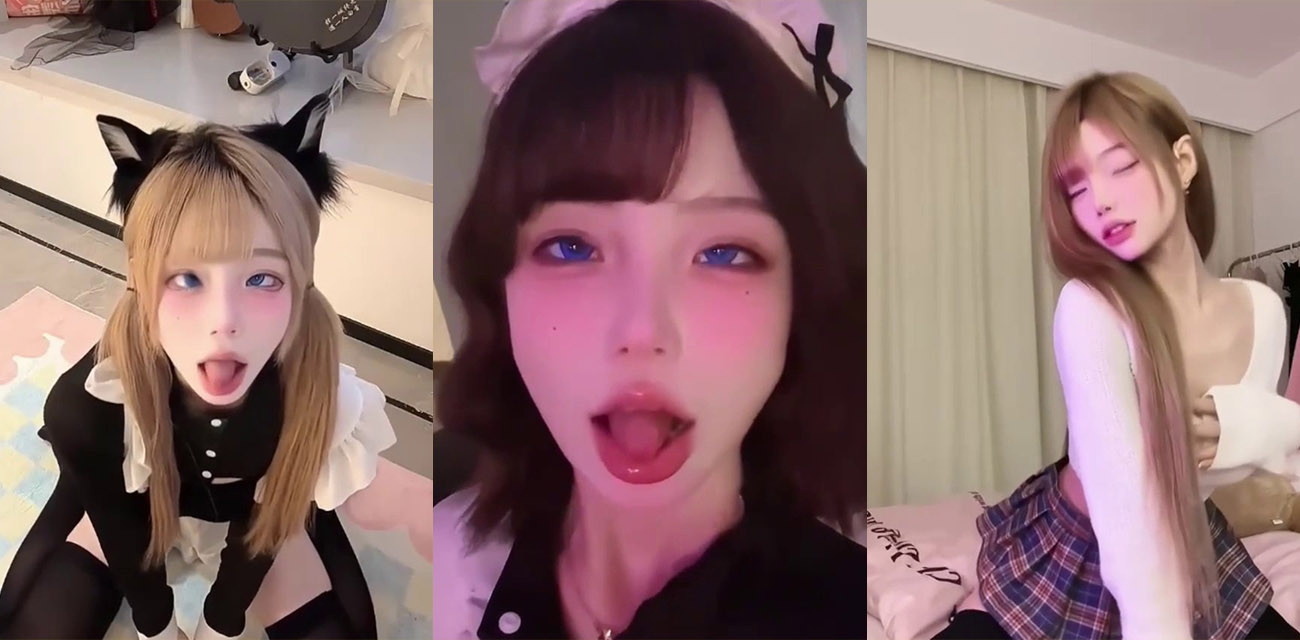 120万粉的阿黑颜 魅魔蛇妈 制服诱惑VIP付费福利视频疯传 翻白眼吐舌 各种撩人整活