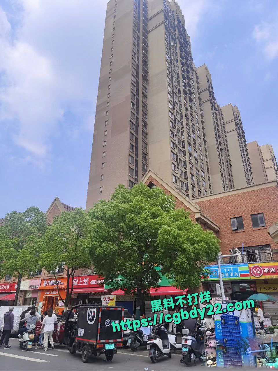橡树湾二期刚才发生惨剧 夫妻吵架男的老婆胳膊砍掉了 自己跳楼了4