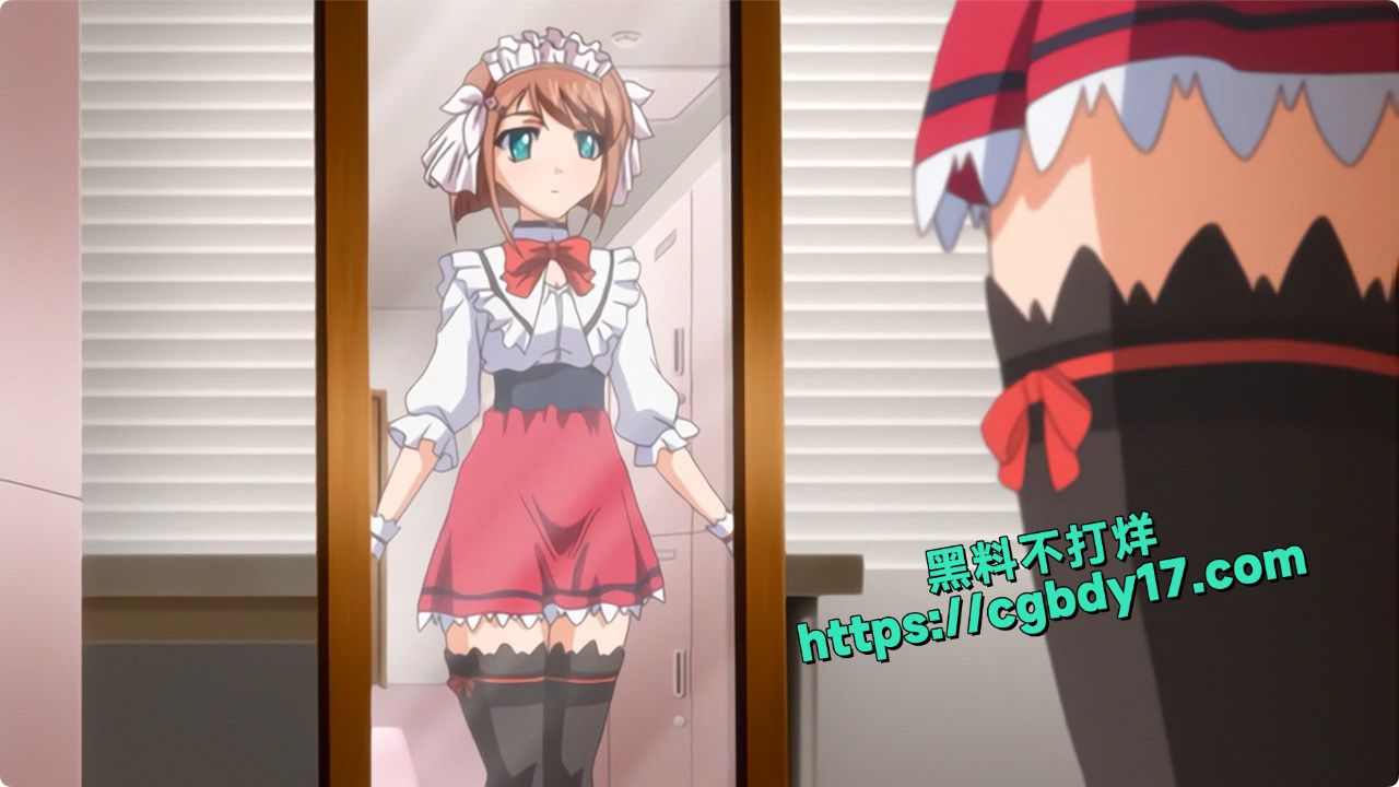 她身穿制服，身材性感，与男性朋友嬉戏玩耍2