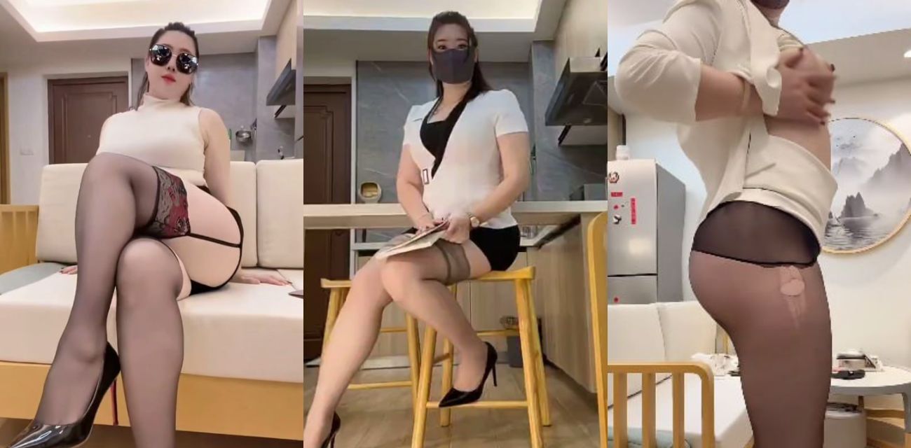 抖音熟女黑纱杨玉环私拍流出 黑丝高跟肥臀摇曳 情趣装自慰超刺激