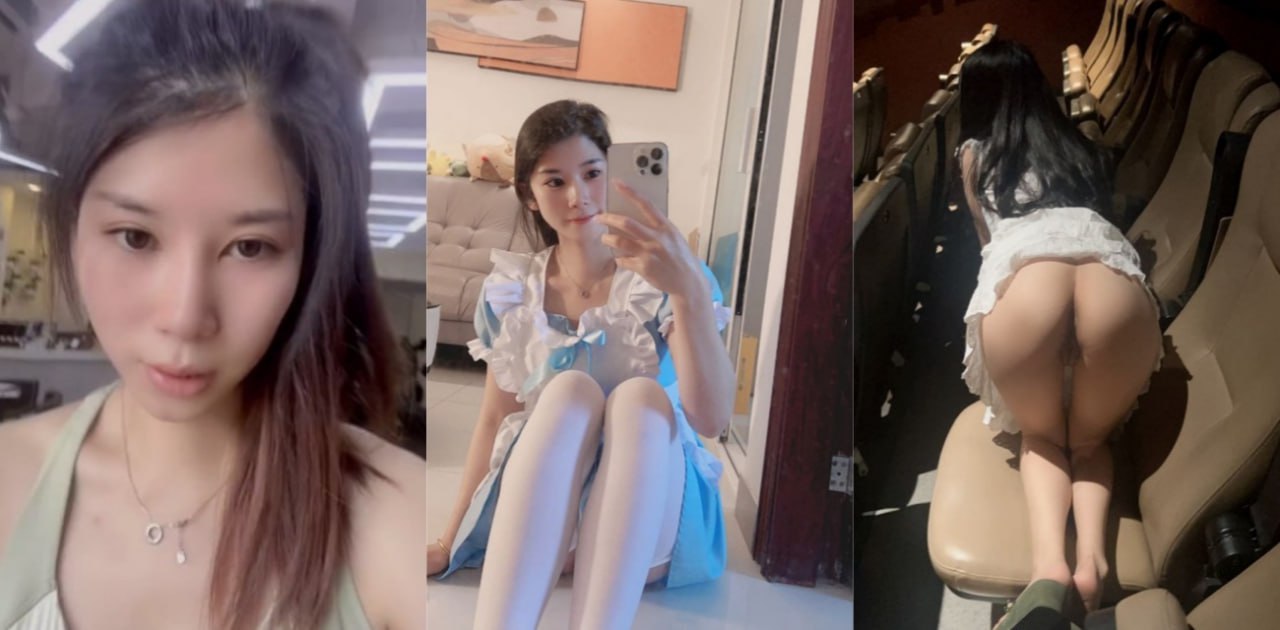推特高颜值外围女神 大美美 极限玩反差 在电影院内刺激露出玩扣逼!