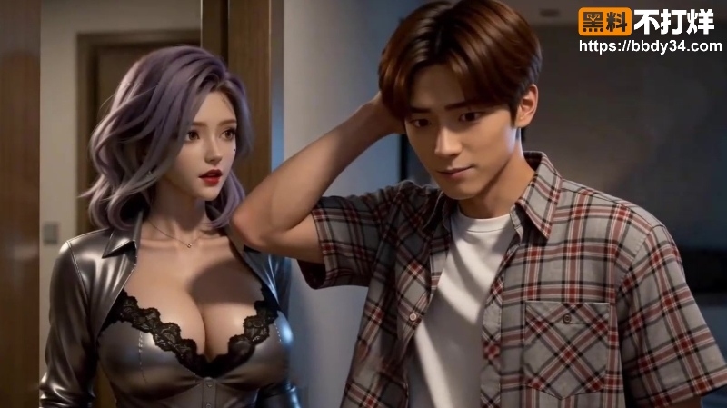 1114美丽新世界组长紫发美女被操19