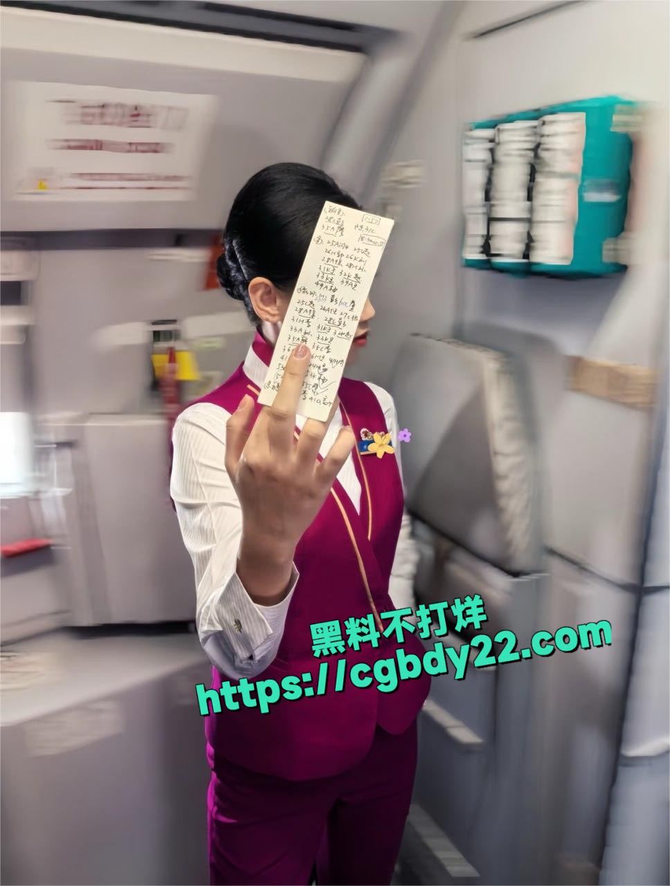 空姐一只花中国南方航空2