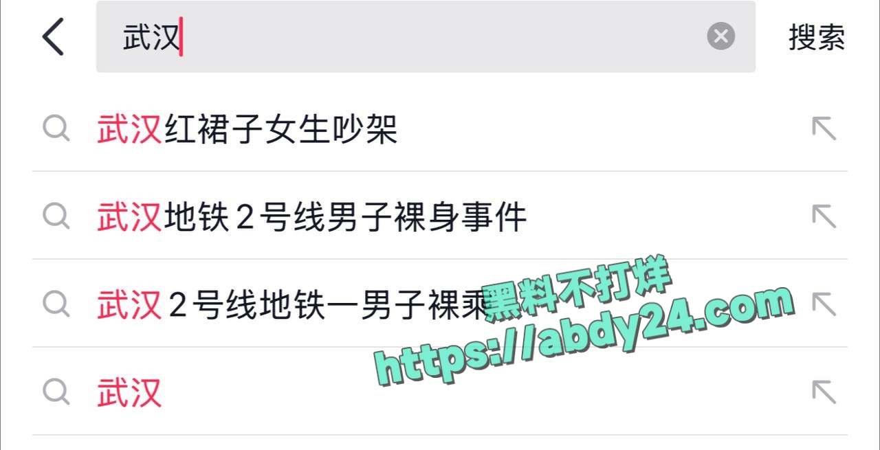 武汉地铁2号线惊现裸男 1