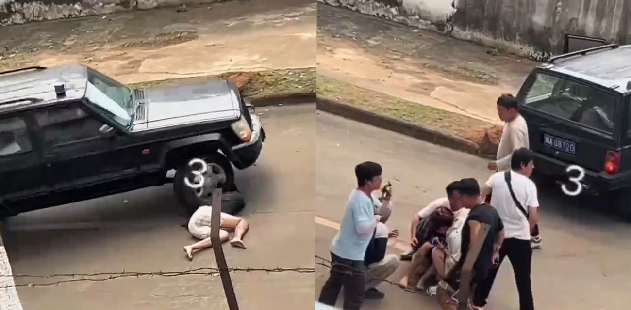 无良剧组虐待龙套演员 假戏真撞车祸现场曝光 头部被轮胎碾压引众怒