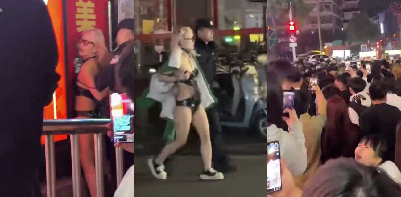 湖南长沙解放西路黄毛妹口交事件后续