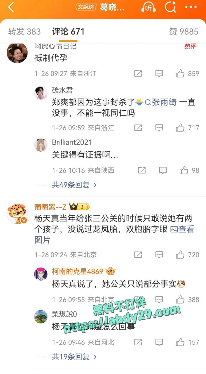 张雨绮被袁巴元前妻实锤代孕 21