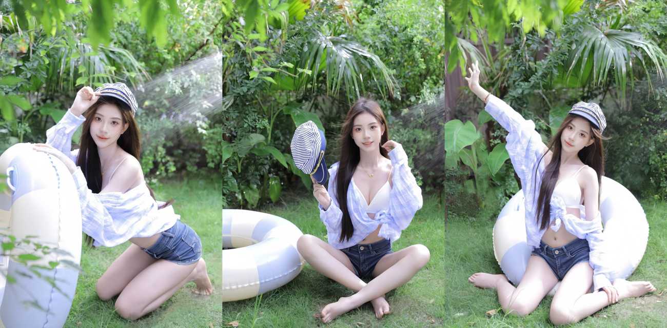 抖音卖萌博主 卡夫卡的熊二 私下那套黑丝包臀定制合集 未免太招人