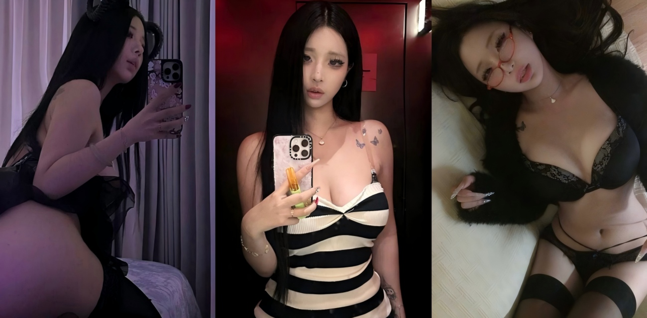 抖音3万粉 貅 高冷外表藏不住 私下情趣内衣玩疯 和男友床上花样百出