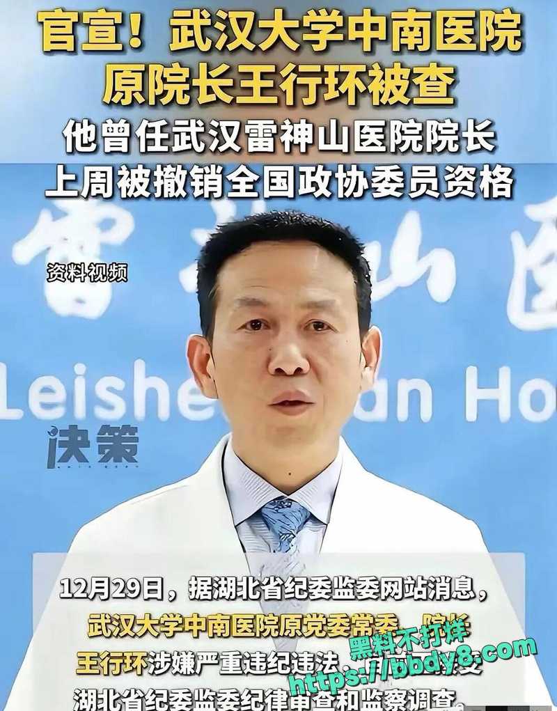 中南大学医院院长雷神山原院长王行环21