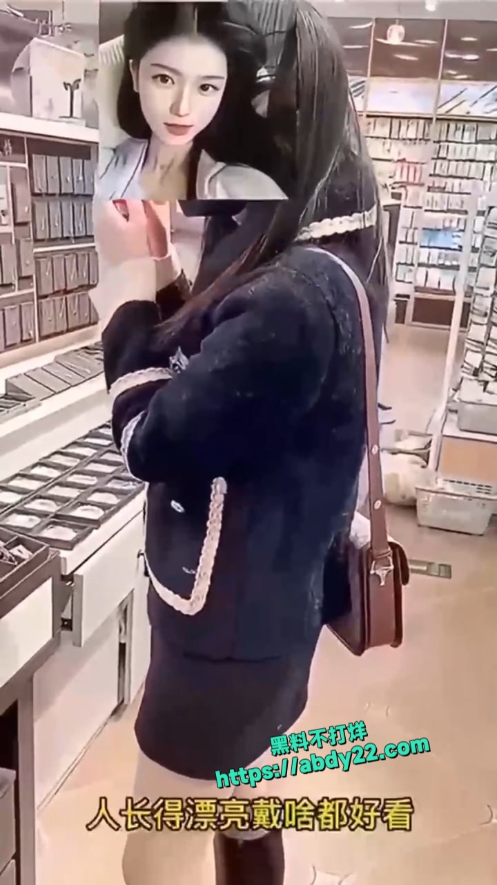带妹子在商场试衣间激情做爱 2